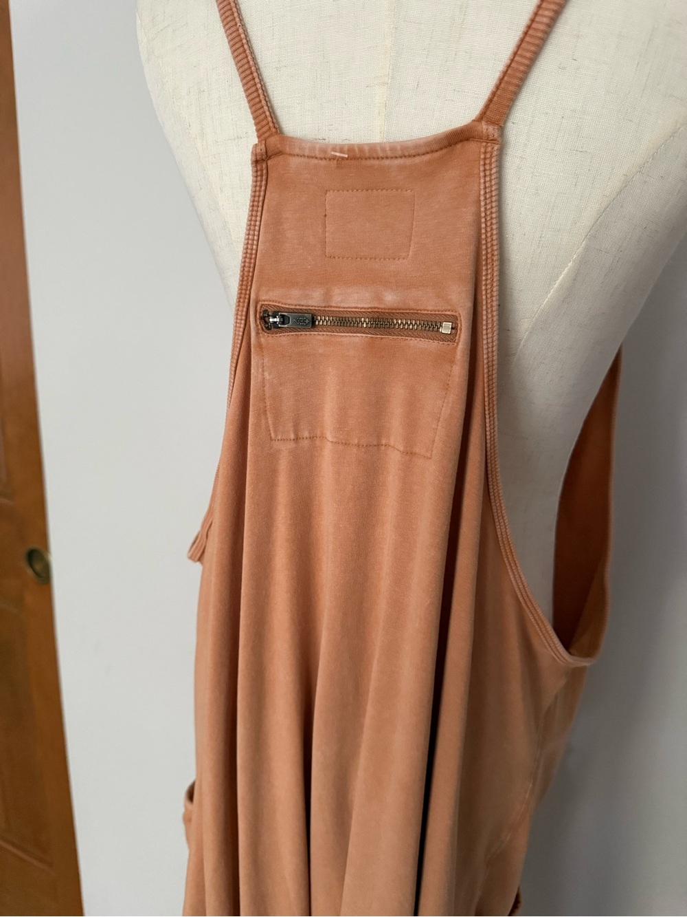 Free People Movement jumpsuit, size large terracotta camel brown, relaxed fit - Picture 4 of 8